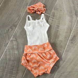 Baby Girl 0-3M Summer Outfit